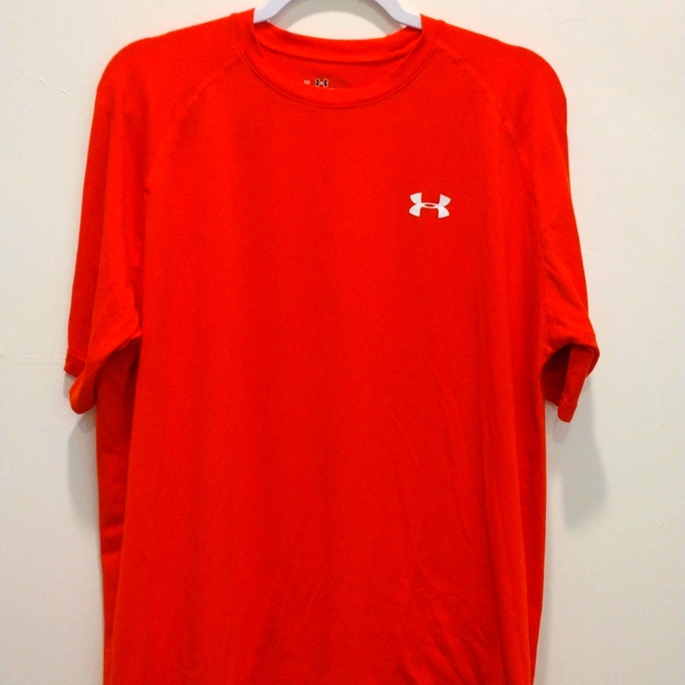 ❤️🟰💲⬇️ Under Armour Heat Gear Tee. Men's L. Workout, Fitness